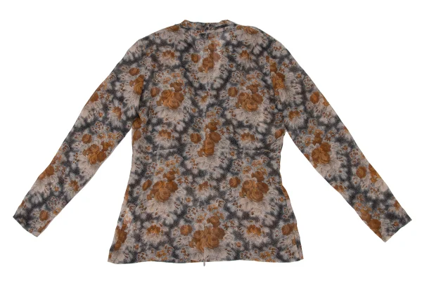 yoshie inaba Floral Printed Silk Blouse & Skirt K-174127_008