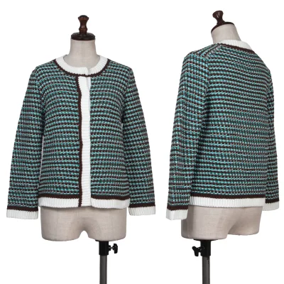 yoshie inaba Cotton Poly Low-gauge Knit Cardigan