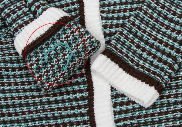 yoshie inaba Cotton Poly Low-gauge Knit Cardigan K-174129_006
