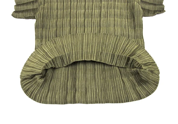 ISSEY MIYAKE WHITE LABEL Zigzag Pleats Mock-neck Top K-174130_006