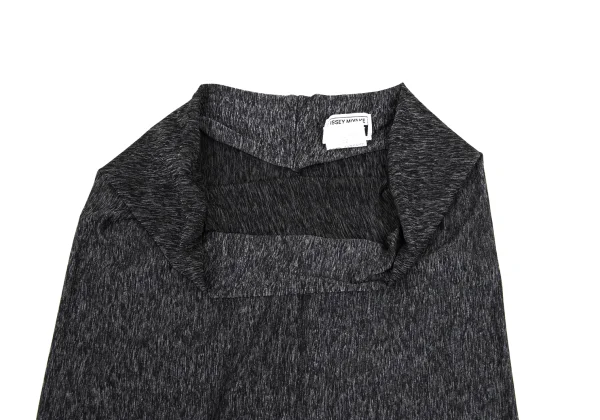 ISSEY MIYAKE FETE Rayon Poly Melange Stretch Tube Top K-174132_005