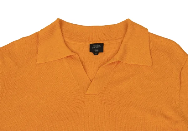 Jean Paul GAULTIER HOMME Cotton Skipper Knit Polo Shirt K-174138_002
