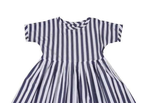 tricot COMME des GARCONS Rayon Blend Glitter Stripe Dolman Sleeve Dress K-174141_003