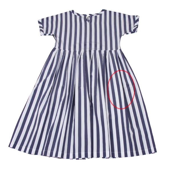 tricot COMME des GARCONS Rayon Blend Glitter Stripe Dolman Sleeve Dress K-174141_012