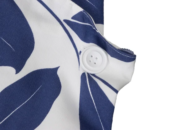 MARNI Leaf Print Asymmetric Dress  K-174142_008
