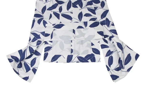 MARNI Leaf Print Asymmetric Dress  K-174142_010