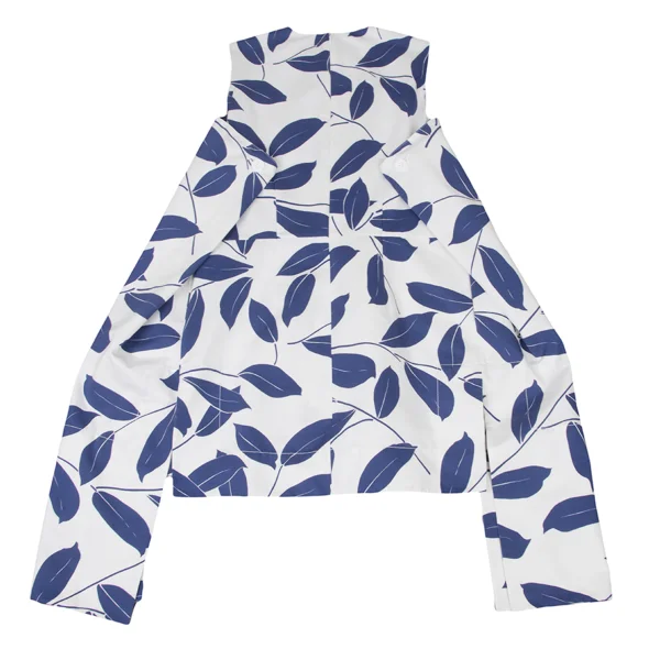 MARNI Leaf Print Asymmetric Dress  K-174142_011