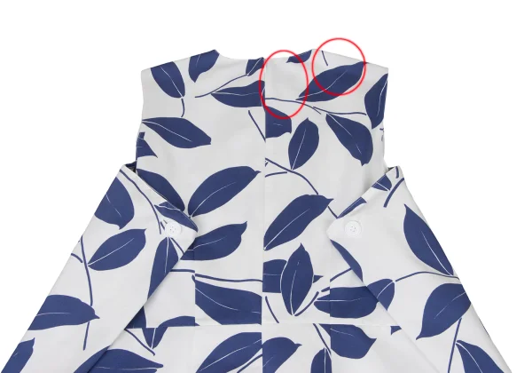 MARNI Leaf Print Asymmetric Dress  K-174142_012