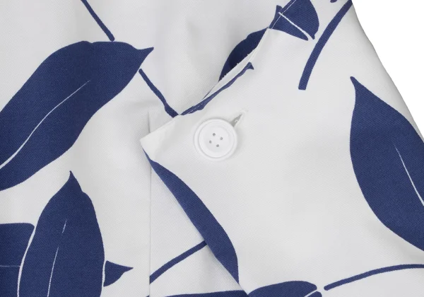 MARNI Leaf Print Asymmetric Dress  K-174142_016