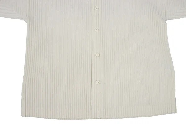 HOMME PLISSE ISSEY MIYAKE Pleated Band Collar Shirt K-174145_009