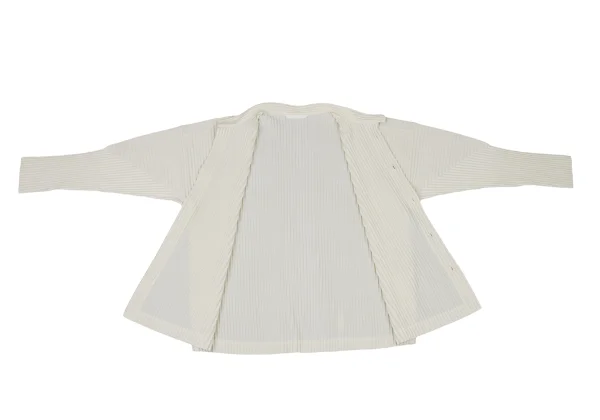 HOMME PLISSE ISSEY MIYAKE Pleated Band Collar Shirt K-174145_011