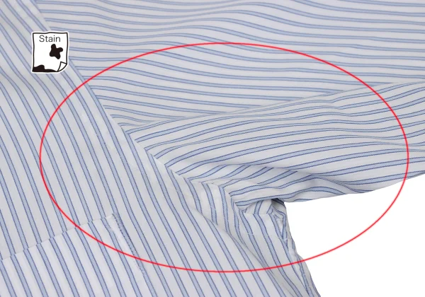 COMME des GARCONS HOMME Striped Short Sleeve Shirt K-174146_004
