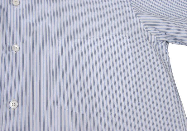 COMME des GARCONS HOMME Striped Short Sleeve Shirt K-174146_007