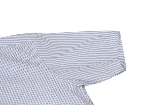 COMME des GARCONS HOMME Striped Short Sleeve Shirt K-174146_010