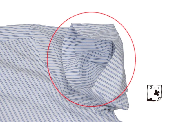 COMME des GARCONS HOMME Striped Short Sleeve Shirt K-174146_011