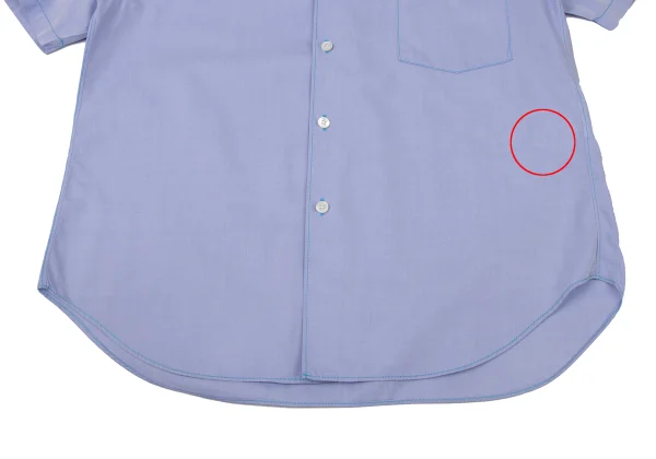 COMME des GARCONS HOMME Washed Cotton Stitch Shirt K-174147_009