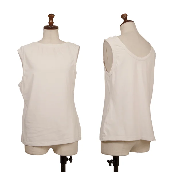 Maison Martin Margiela Back Front Tank top Pink,White S-M K-174148_001