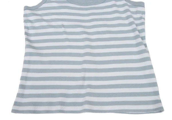 agnes b. Striped Cotton Tank Top K-174149_006