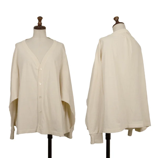 zucca Cotton Raglan Cardigan Beige S-M K-174150_001