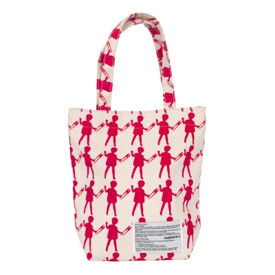 mintdesigns Doll Print Mini Tote Bag