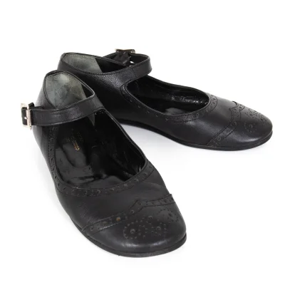 tricot COMME des GARCONS Wingtip Leather Mary Jane Shoes