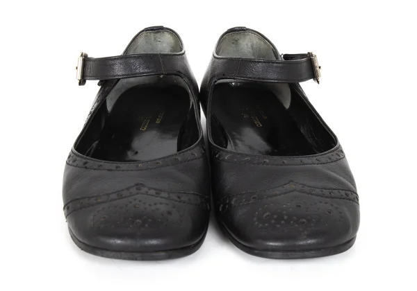 tricot COMME des GARCONS Wingtip Leather Mary Jane Shoes K-174153_002