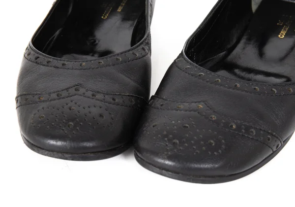 tricot COMME des GARCONS Wingtip Leather Mary Jane Shoes K-174153_003