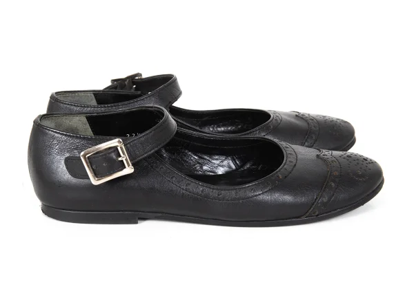 tricot COMME des GARCONS Wingtip Leather Mary Jane Shoes K-174153_006