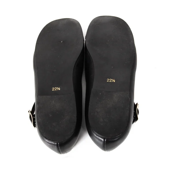 tricot COMME des GARCONS Wingtip Leather Mary Jane Shoes K-174153_013