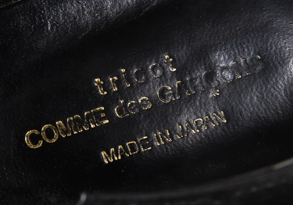 tricot COMME des GARCONS Wingtip Leather Mary Jane Shoes K-174153_016