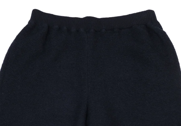 ISSEY MIYAKE Wool Blend Rib Switching Knit Pants K-174161_003
