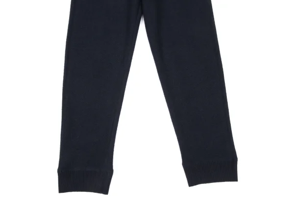 ISSEY MIYAKE Wool Blend Rib Switching Knit Pants K-174161_005