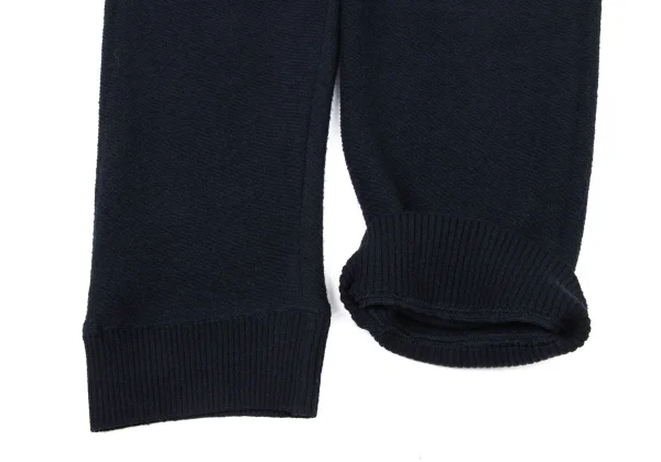 ISSEY MIYAKE Wool Blend Rib Switching Knit Pants K-174161_006