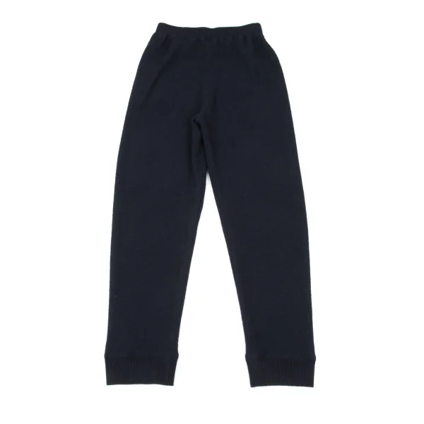 ISSEY MIYAKE Wool Blend Rib Switching Knit Pants K-174161_007