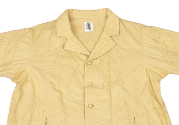 ISSEY MIYAKE HaaT Graphic Embroidery Padded Switching Jacket K-174163_003