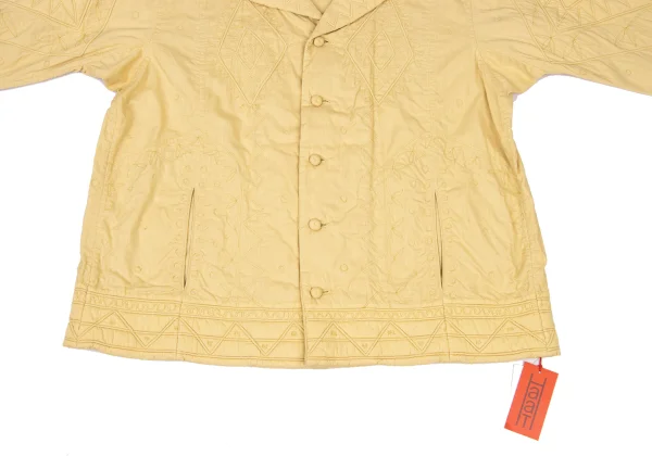 ISSEY MIYAKE HaaT Graphic Embroidery Padded Switching Jacket K-174163_008