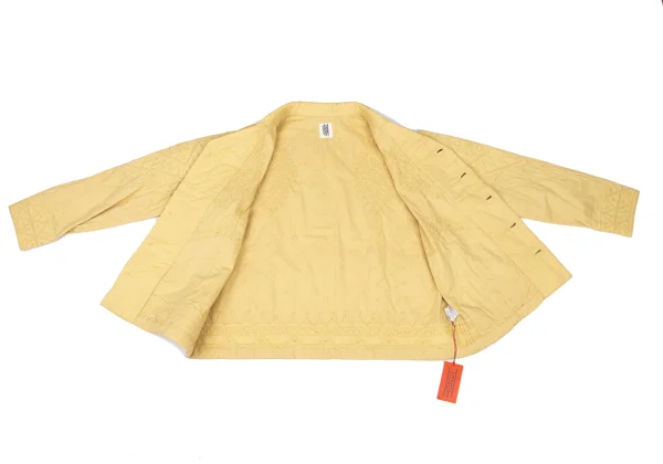 ISSEY MIYAKE HaaT Graphic Embroidery Padded Switching Jacket K-174163_014