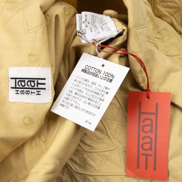 ISSEY MIYAKE HaaT Graphic Embroidery Padded Switching Jacket K-174163_017