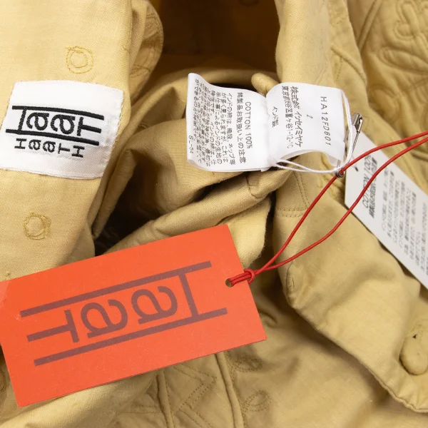 ISSEY MIYAKE HaaT Graphic Embroidery Padded Switching Jacket K-174163_018