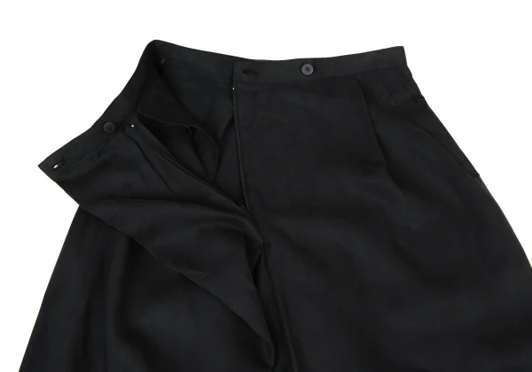 ISSEY MIYAKE PERMANENTE Silk Tuck Tapered Pants K-174172_008