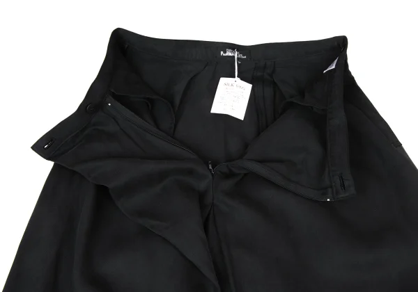 ISSEY MIYAKE PERMANENTE Silk Tuck Tapered Pants K-174172_009