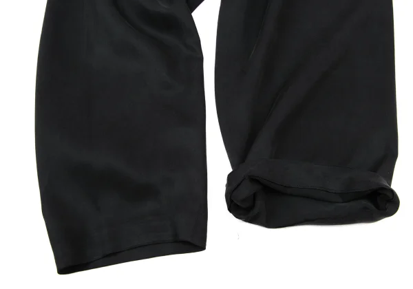 ISSEY MIYAKE PERMANENTE Silk Tuck Tapered Pants K-174172_012
