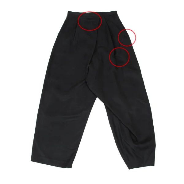 ISSEY MIYAKE PERMANENTE Silk Tuck Tapered Pants K-174172_013