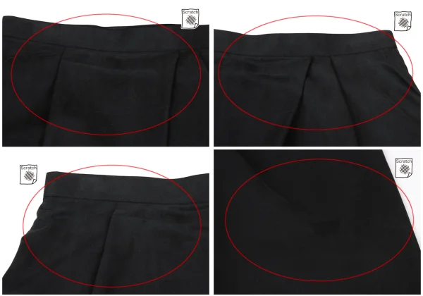 ISSEY MIYAKE PERMANENTE Silk Tuck Tapered Pants K-174172_015
