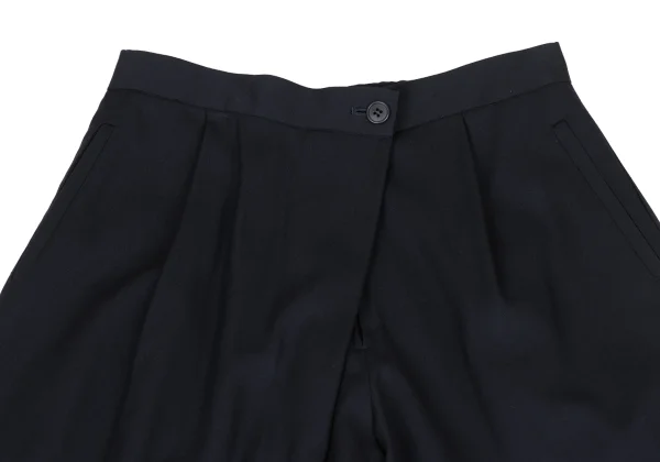 ISSEY MIYAKE PERMANENTE Wool Rayon Tuck Tapered Pants K-174173_003