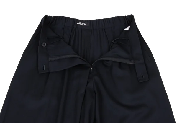 ISSEY MIYAKE PERMANENTE Wool Rayon Tuck Tapered Pants K-174173_007