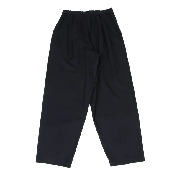 ISSEY MIYAKE PERMANENTE Wool Rayon Tuck Tapered Pants K-174173_010