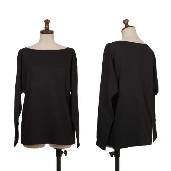 Plantation Cotton Center Seam Top Black M K-174175_001