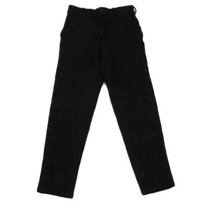 COMME des GARCONS HOMME PLUS Wool Fulling Tapered Pants