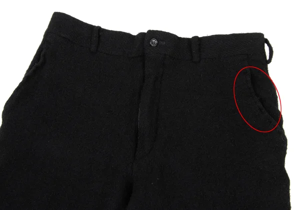COMME des GARCONS HOMME PLUS Wool Fulling Tapered Pants K-174179_002